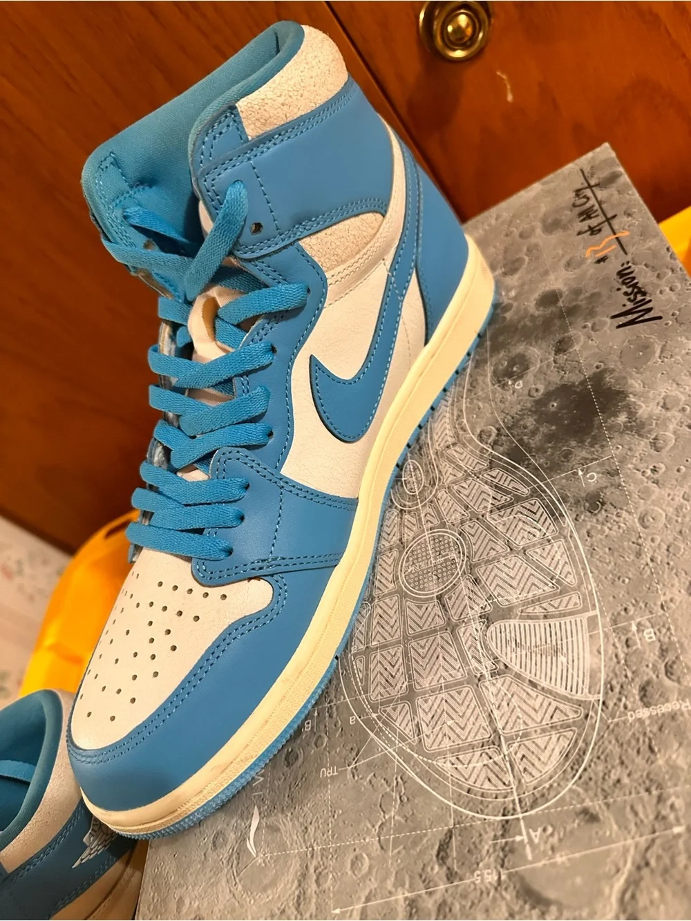 Jordan 1 Retro High OG UNC Reimagined Size 11